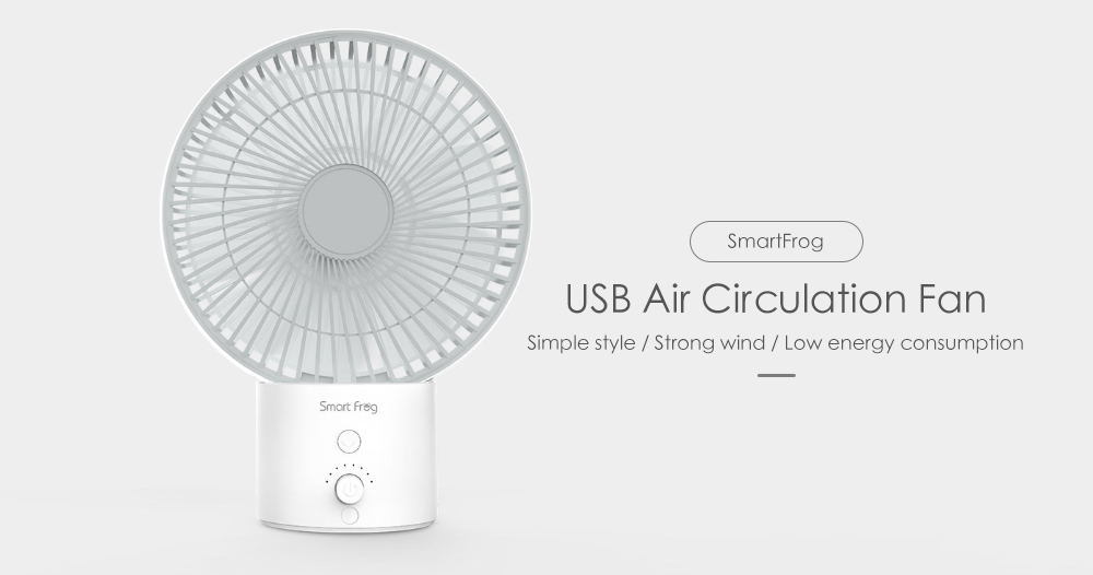 xiaomi smartfrog usb air circulation fan