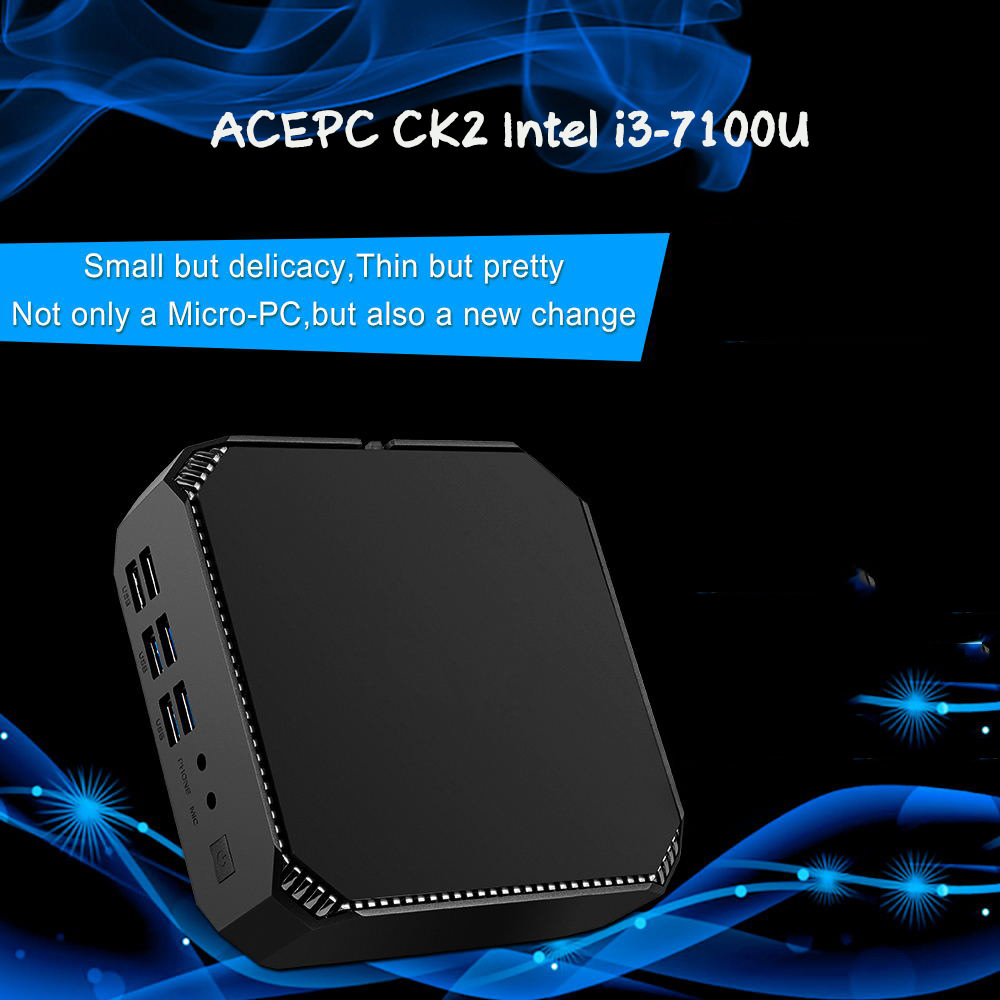 acepc ck2 mini pc intel i3-7100u