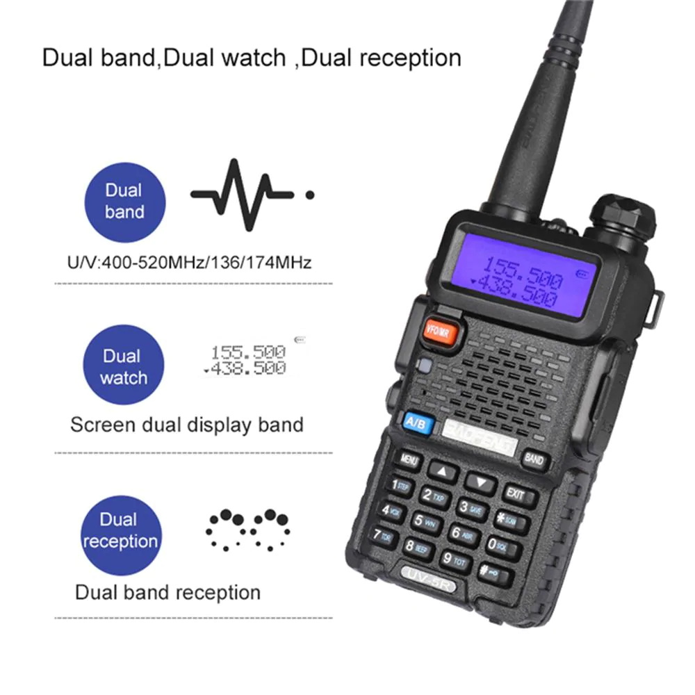 baofeng uv-5r walkie talkie online