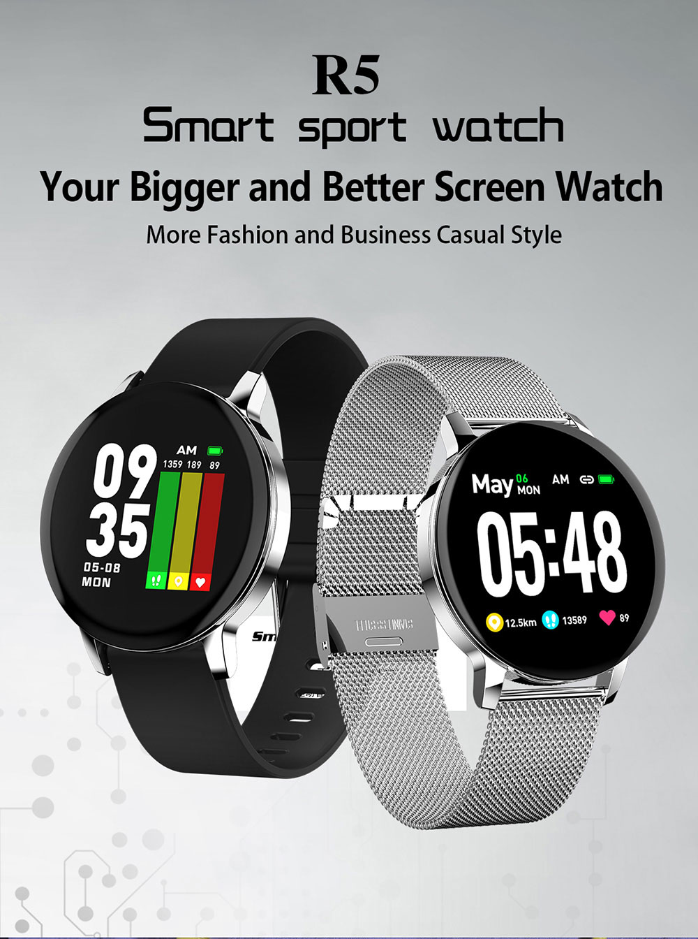 bakeey r5 sports smartwatch