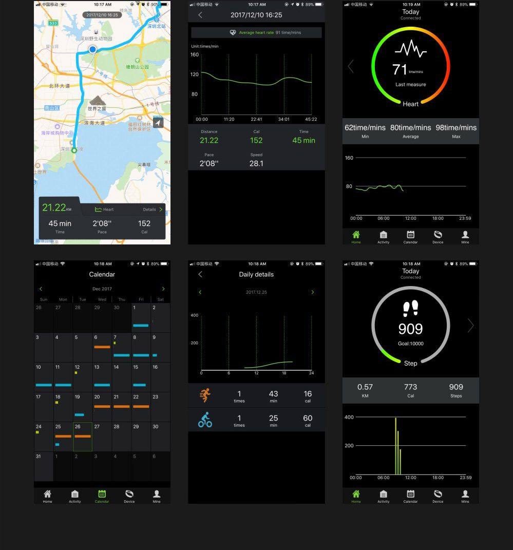 price bakeey s906 build-in gps smartwatch