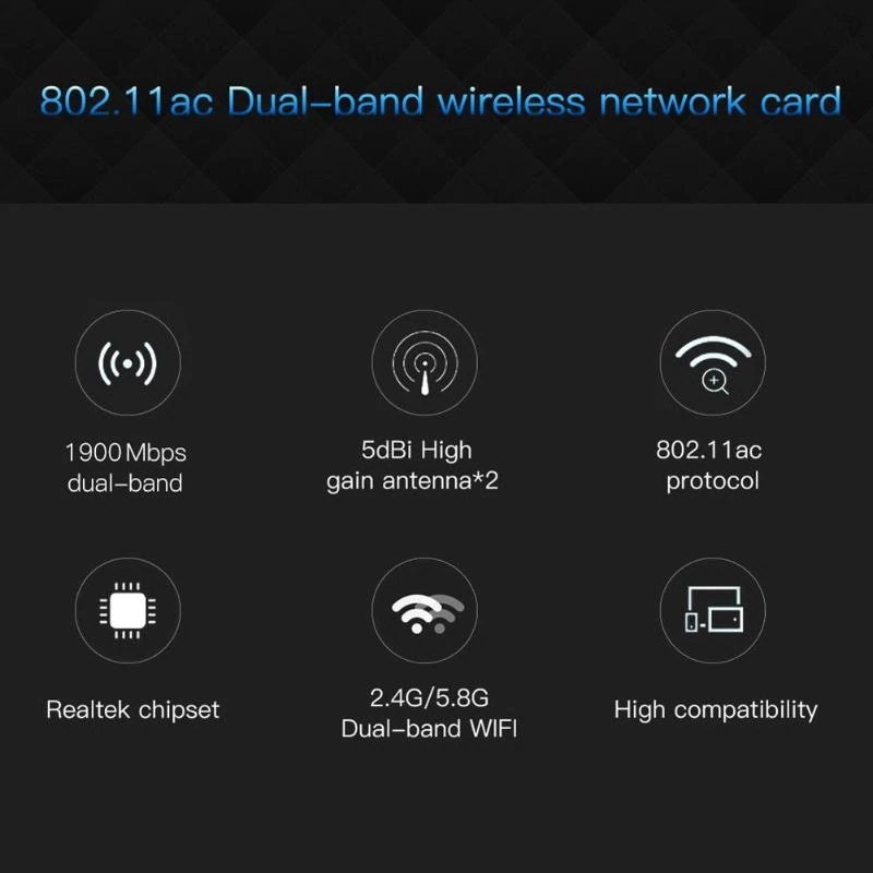 edup ep-9609 wifi adapter for sale