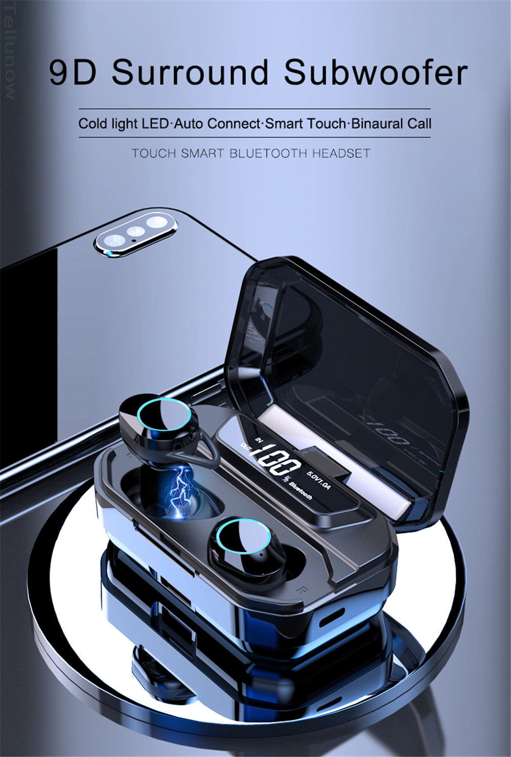 g02 tws bluetooth earphone