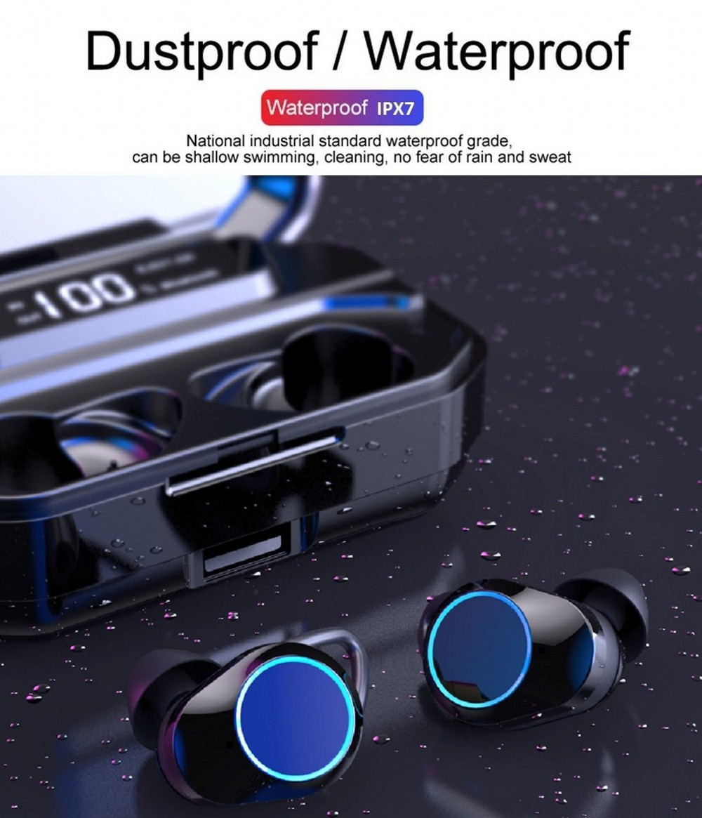 2019 g02 tws bluetooth earphone