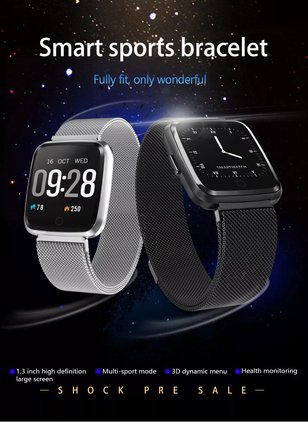 goral y7 bluetooth smartwatch