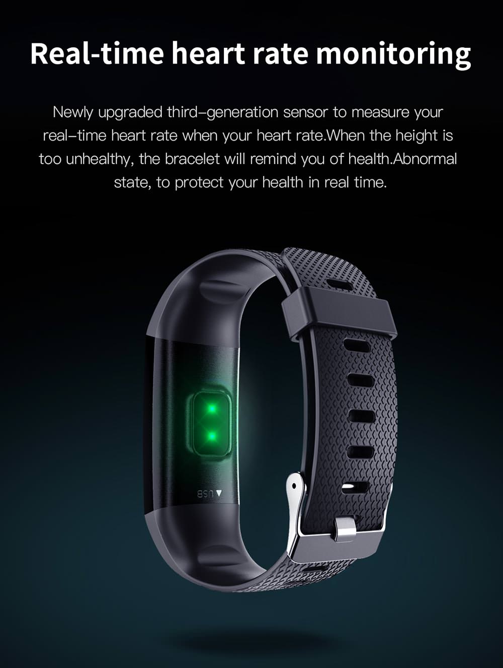 goral z6 sport smart bracelet 2019