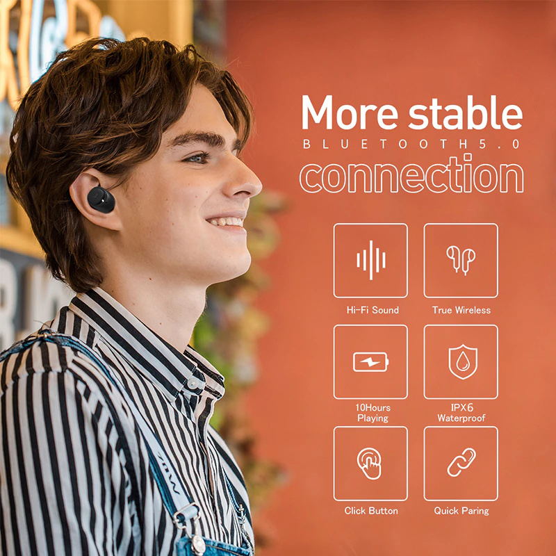 2019 havit i96 wireless earbuds