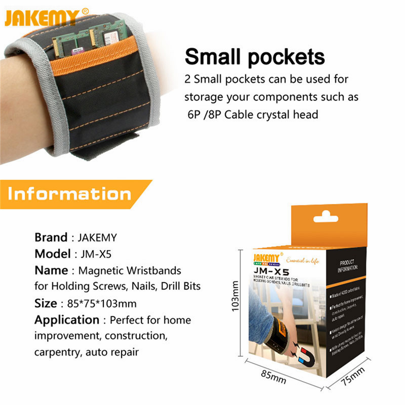 jakemy jm-x5 magnetic wristband review