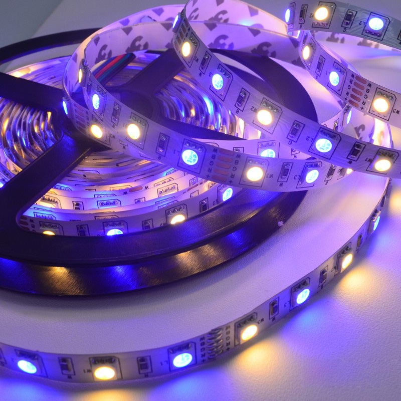 jiawen 5m 5050 rgbw light strip set for sale