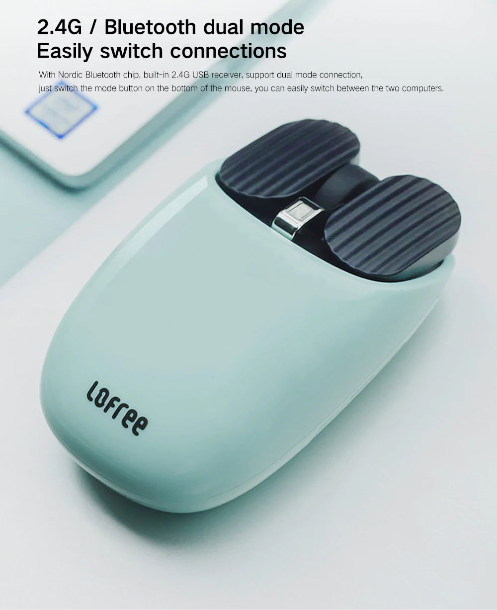 2019 xiaomi lofree ep115 bluetooth mouse