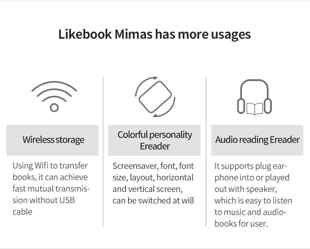 boyue likebook mimas t103d e-reader