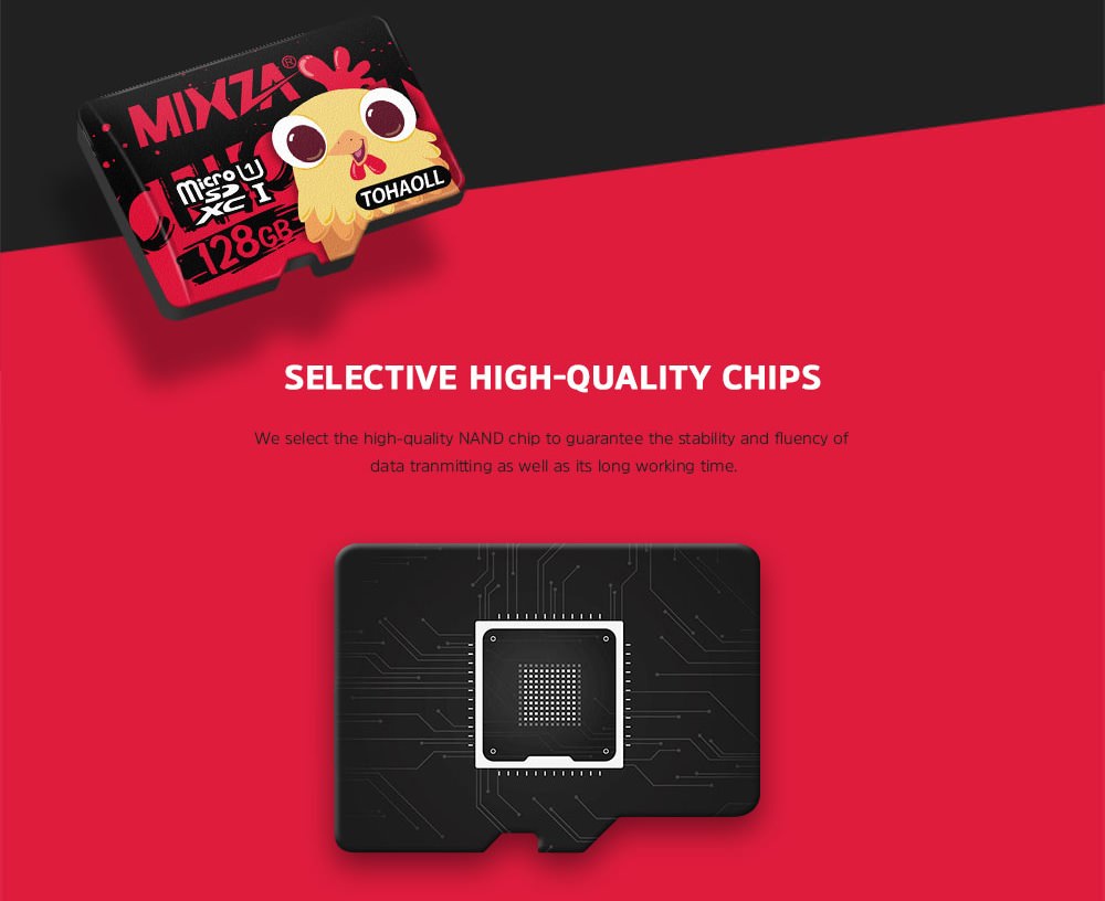 mixza tohaoll uhs-1 3.0 64gb memory card