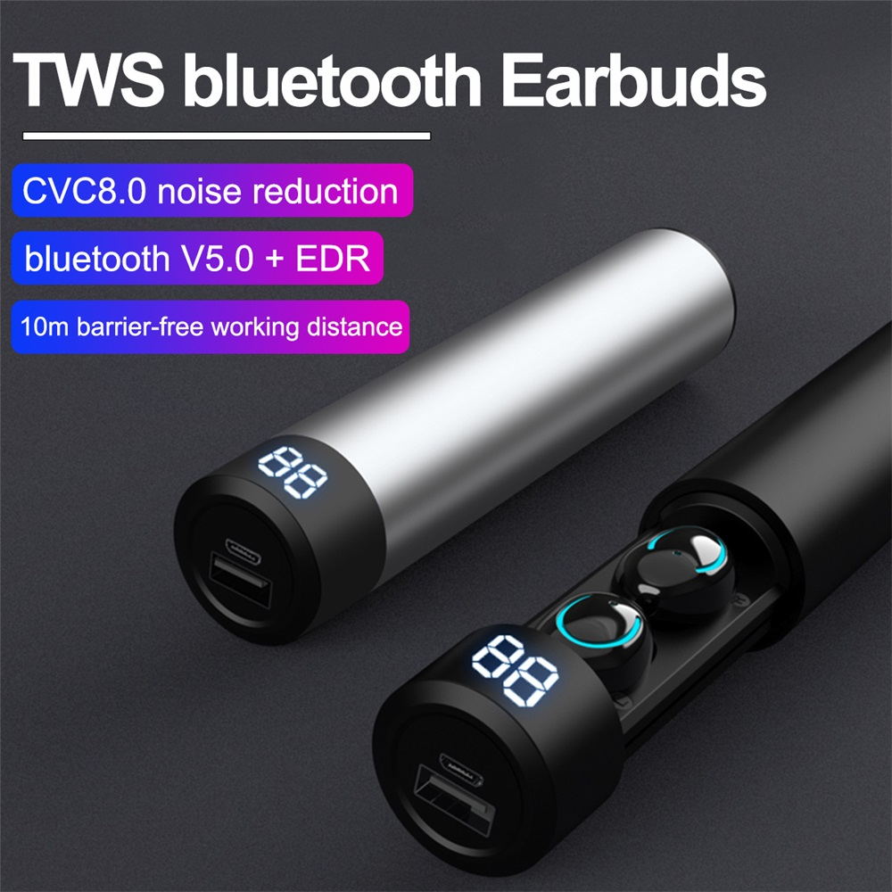 q19 tws wireless bluetooth earphones