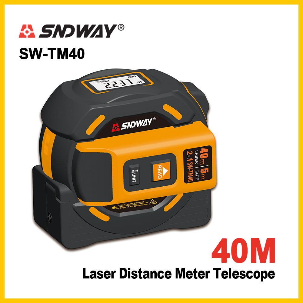 sndway laser distance meter 40m