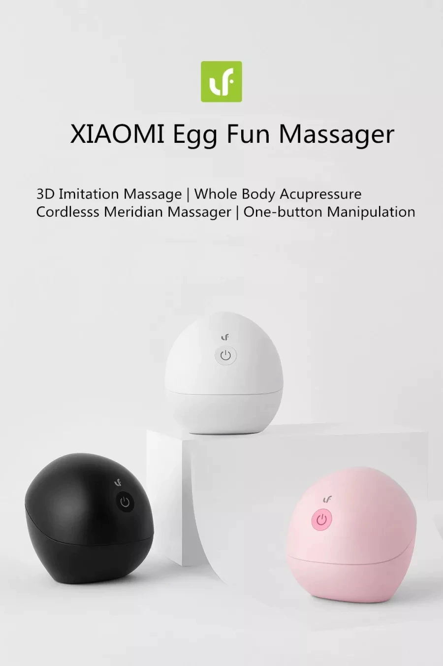xiaomi leravan egg shape electric massager