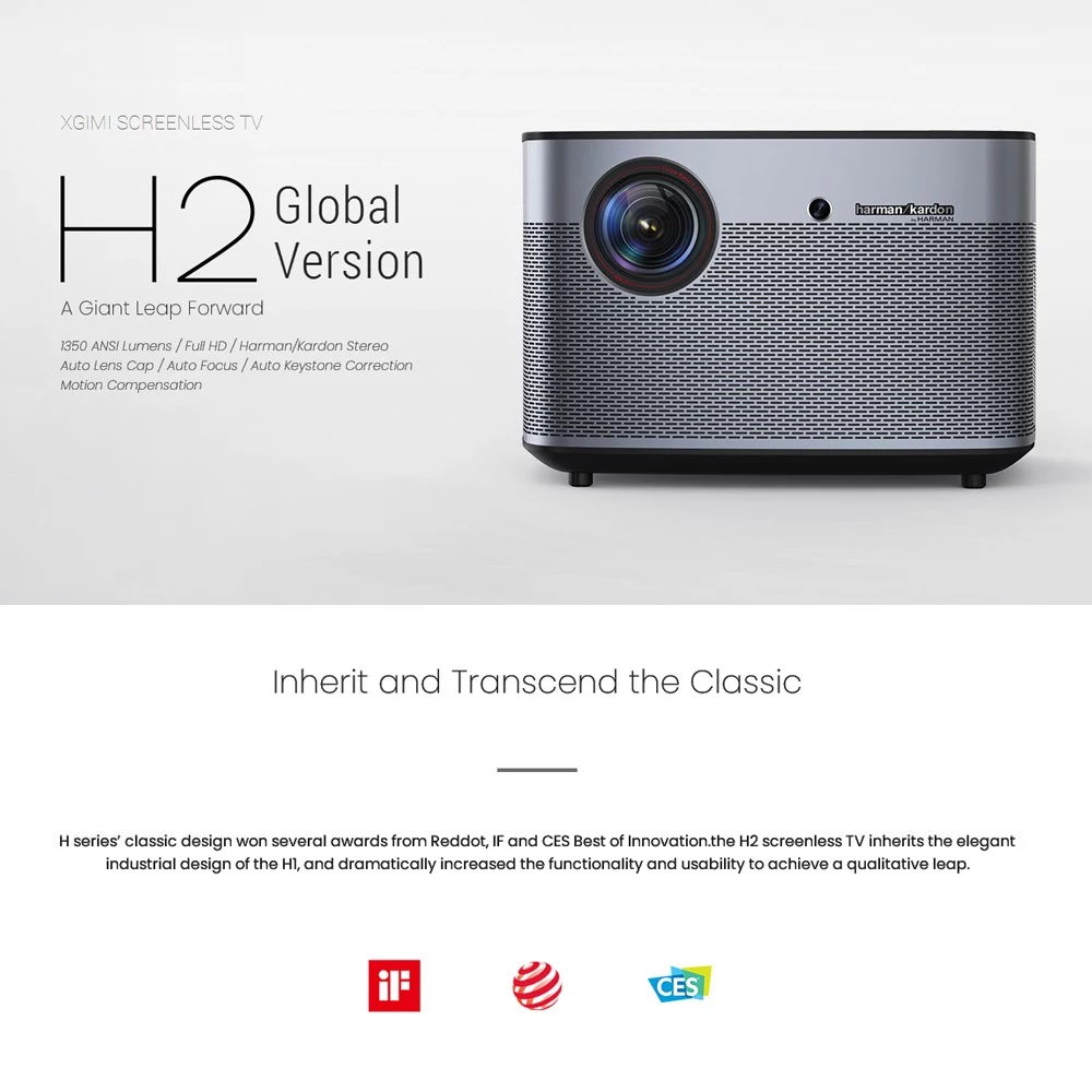 xiaomi xgimi h2 projector global version