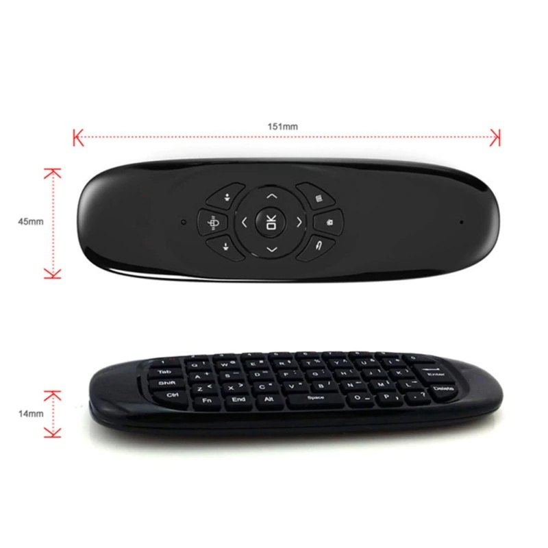 buy c120 wireless keyboard air mouse remote controller
