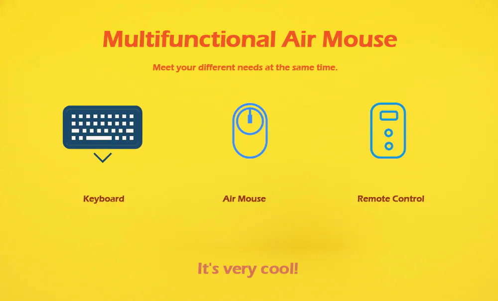 new c120 all-in-one air mouse