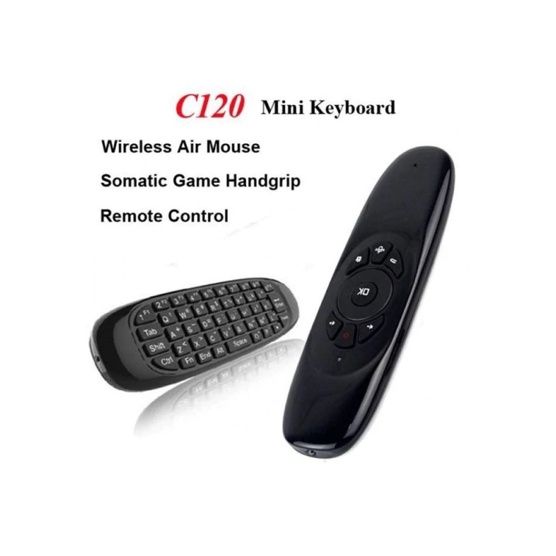 new c120 wireless keyboard air mouse remote controller