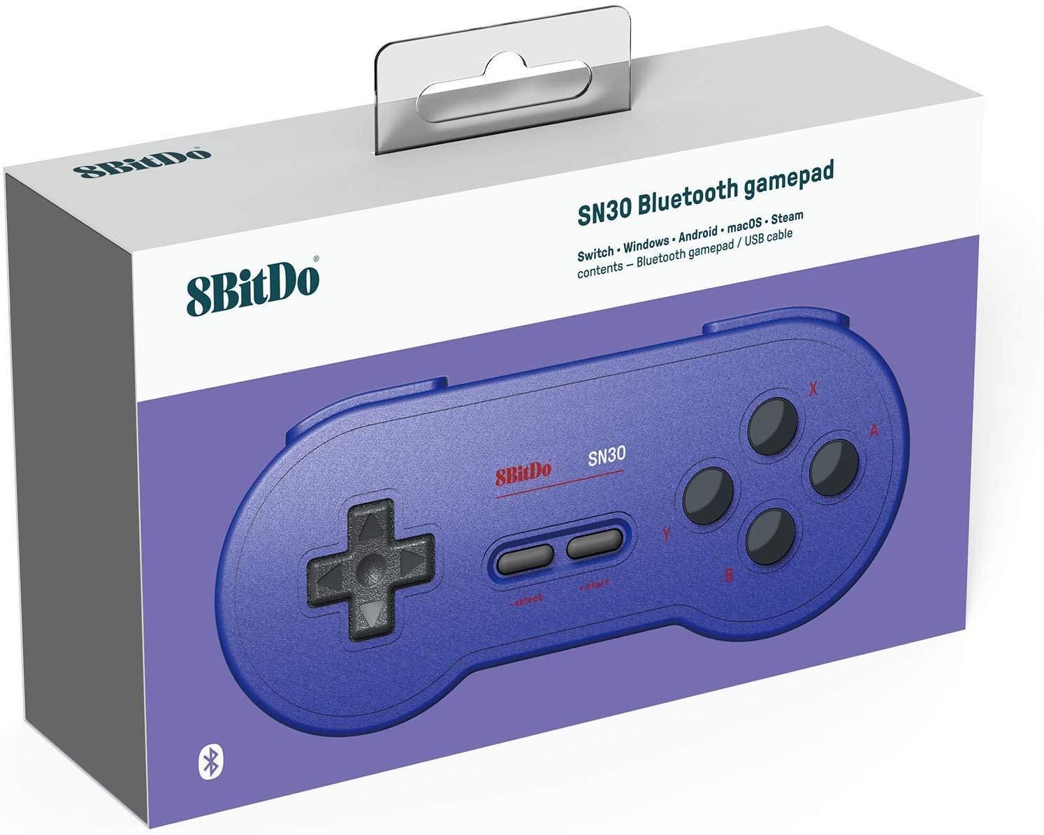 8bitdo sn30 bluetooth game controller for sale