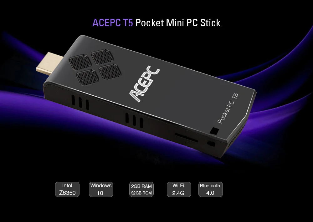 acepc t5 pocket mini pc stick