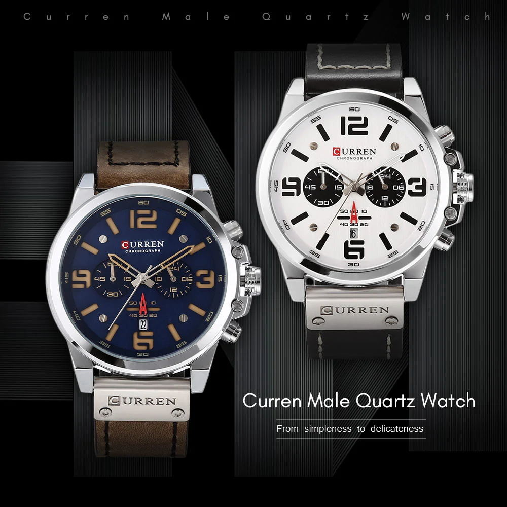 curren 8314 male quartz watch