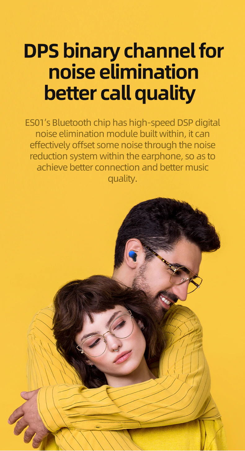 2019 es01 wireless earphones