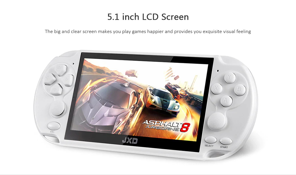 jxd retro handheld game console