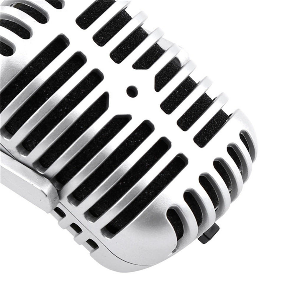 review karaoke vintage microphone