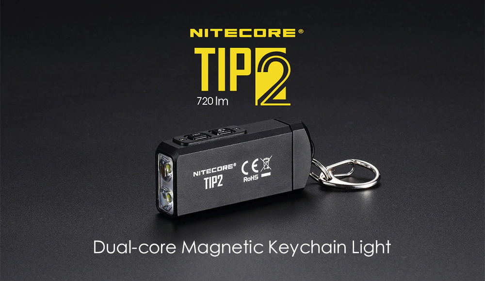 nitecore tip2 720lm keychain flashlight