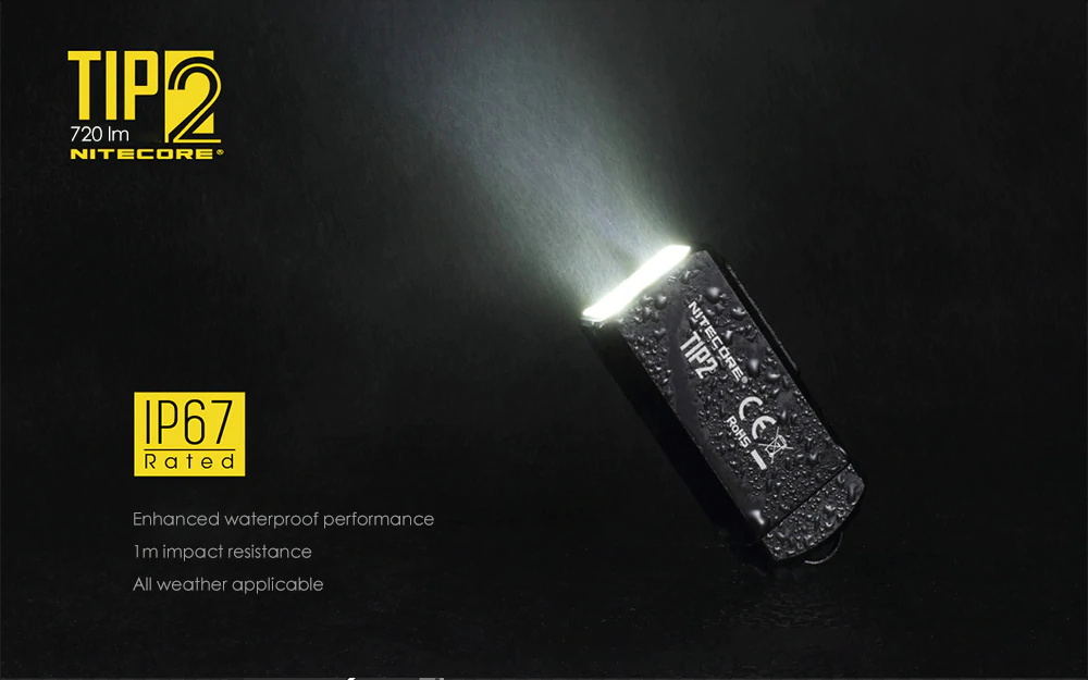 nitecore tip2 720lm keychain flashlight for sale