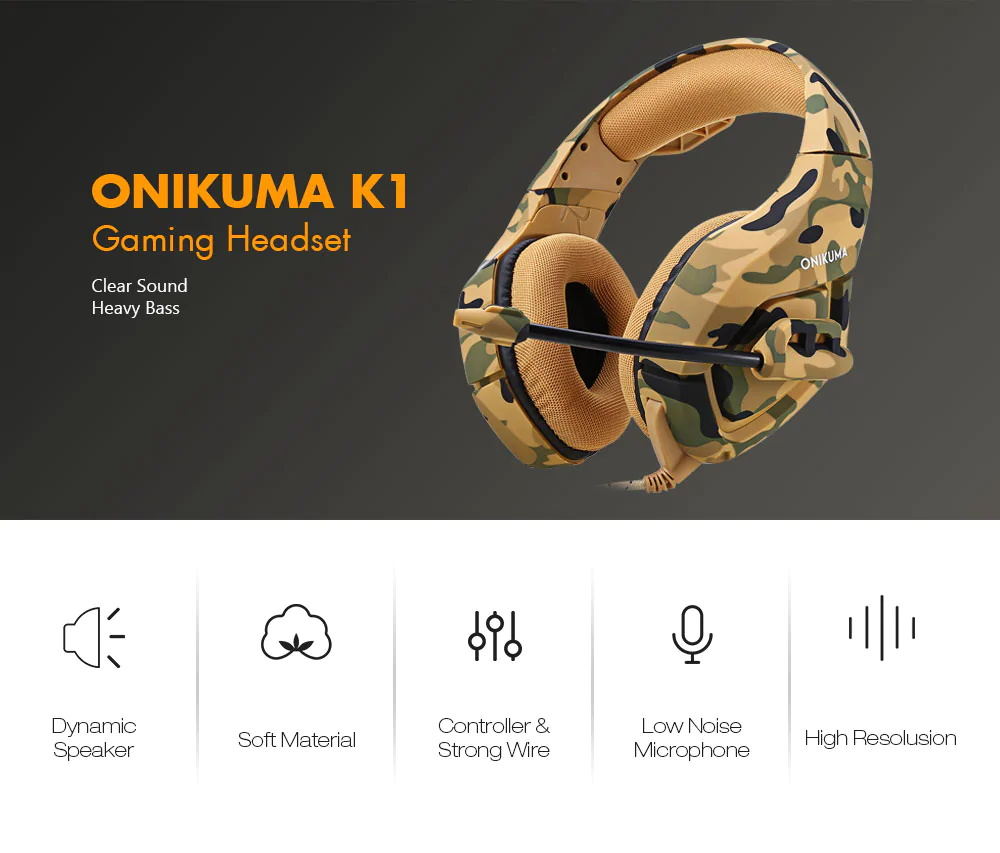 onikuma k1 gaming headset