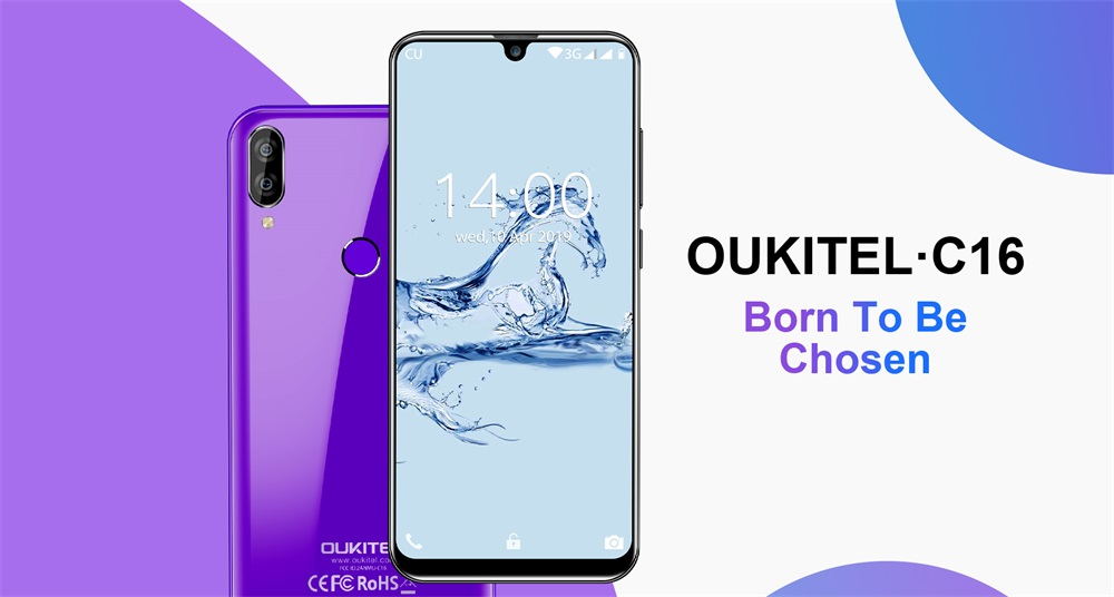 oukitel c16 3g smartphone