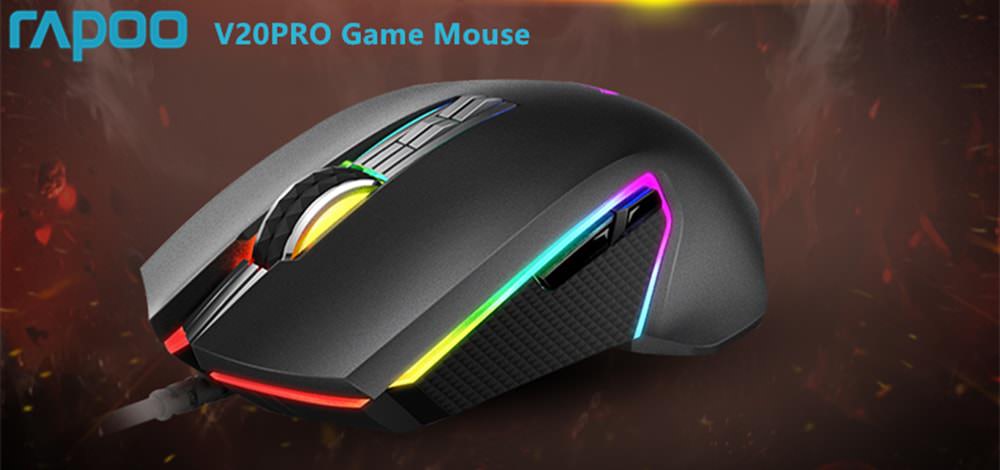 rapoo v20pro gaming mouse