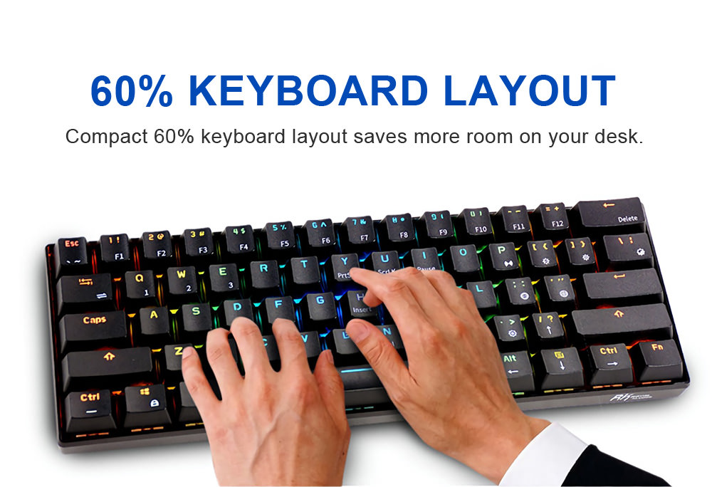 buy royal kludge rk61 gaming keyboard