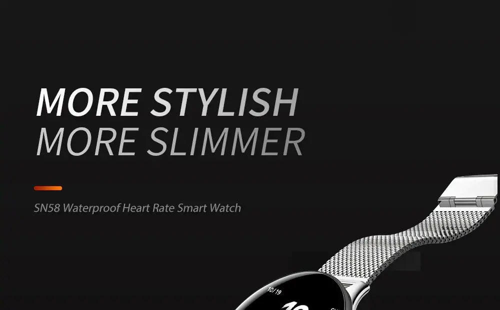 sn58 heart rate smartwatch