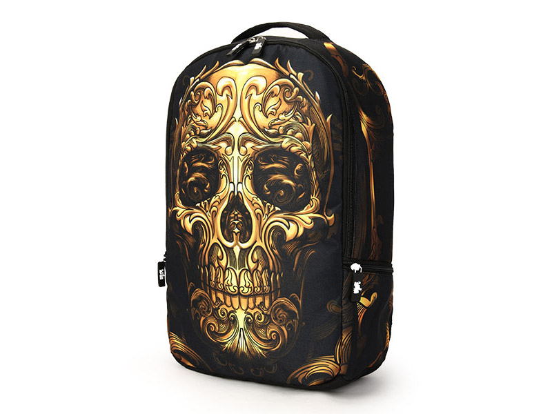 skull pattern multifunctional backpack for sale