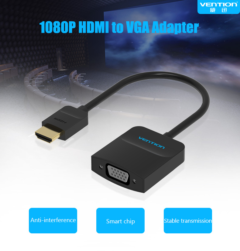 vention acfbb hdmi to vga adapter