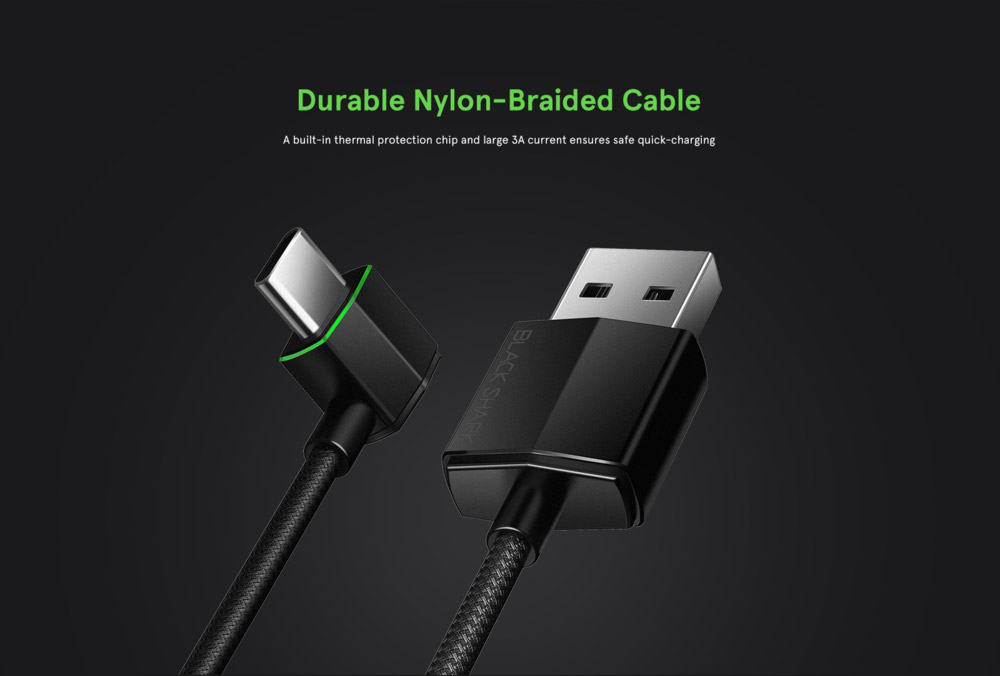 new xiaomi black shark type-c data cable