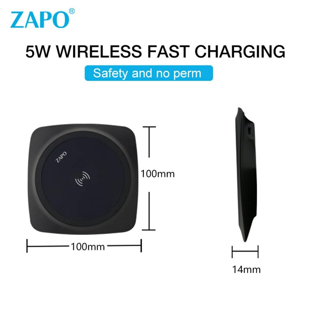 buy zapo w10-e wireless slim fast charger