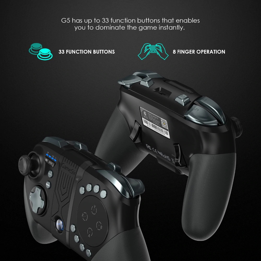 gamesir g5 wireless game controller 2019