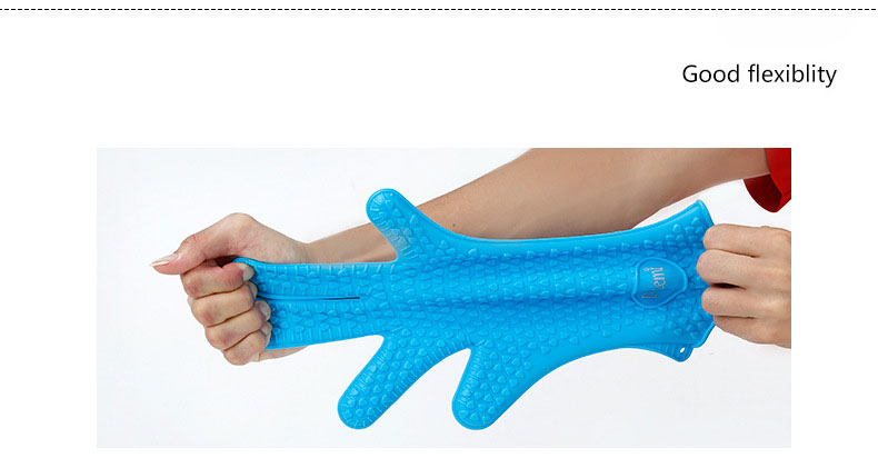 DogLemi PL126 Silicone Swab Waterproof Glove for Pet Grooming