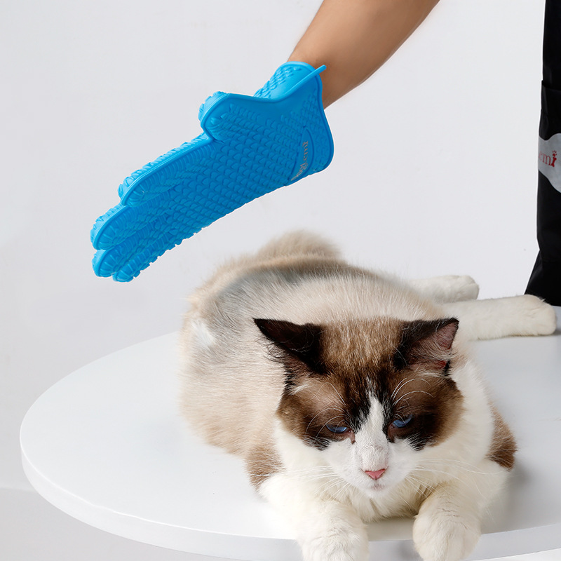 DogLemi PL126 Silicone Swab Waterproof Glove for Pet Grooming