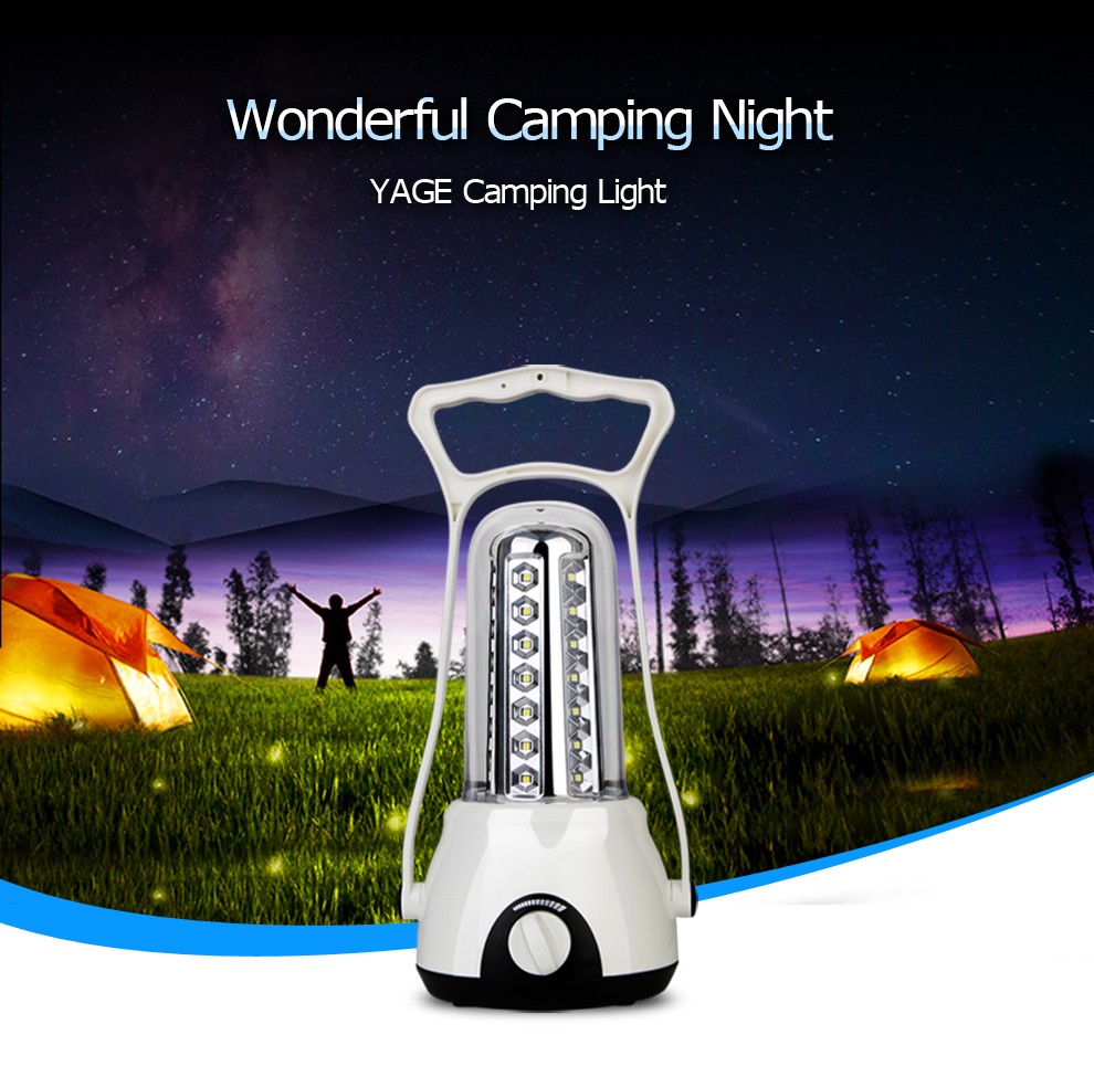 YAGE Camp Flashlight Portable LED Lantern Rechargeable Battery Emergency Lamp