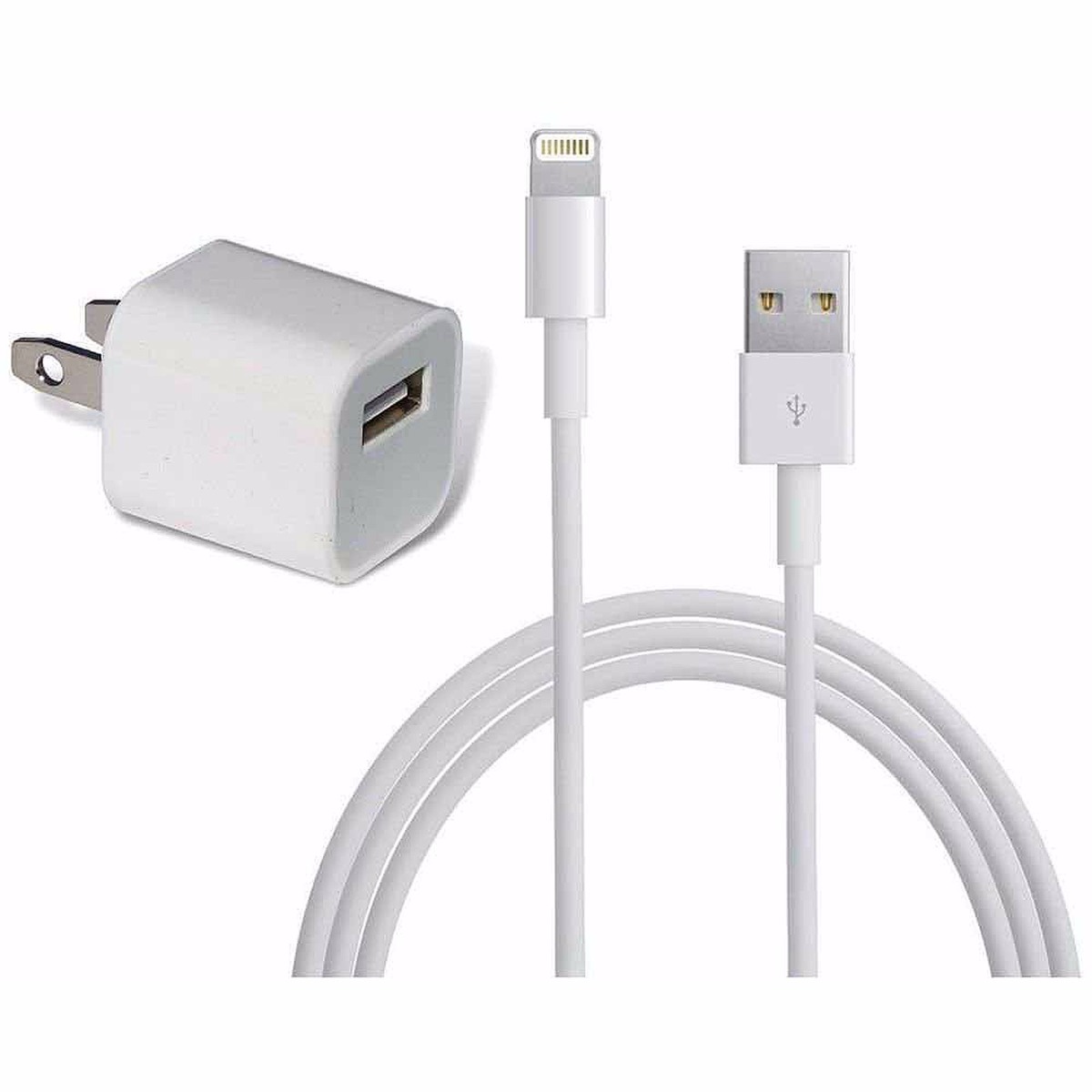 iPhone Mobile Phone Charger + Data Cable-US