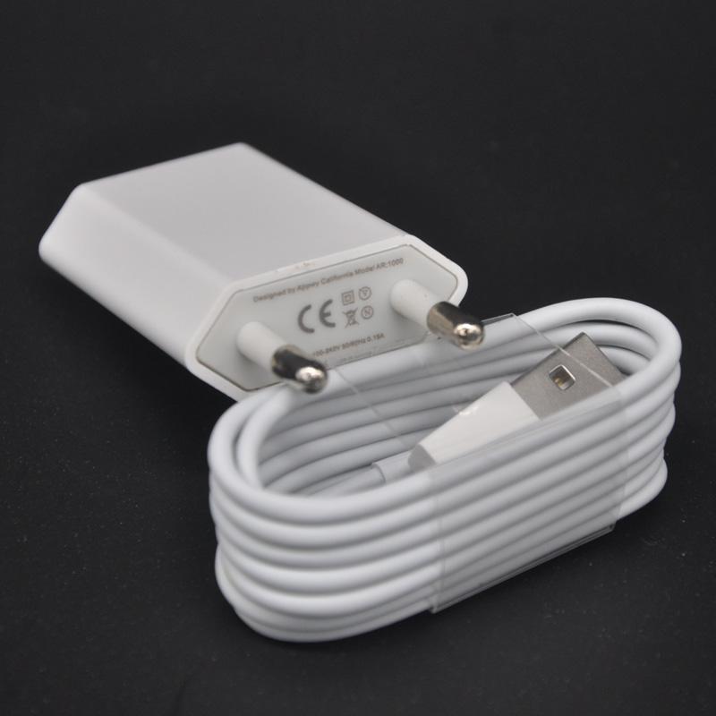 iPhone Mobile Phone Charger + Data Cable - EU