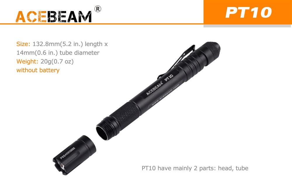 acebeam pt10 flashlight