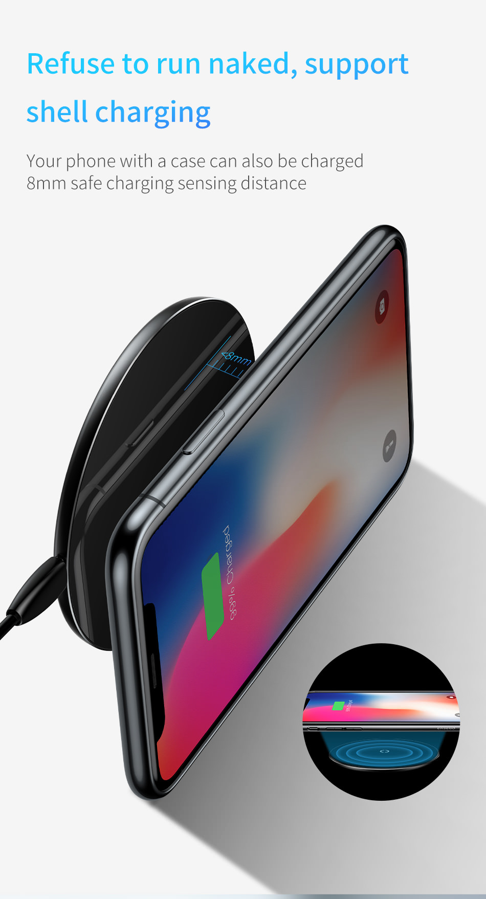 iphone xs wireless charger
