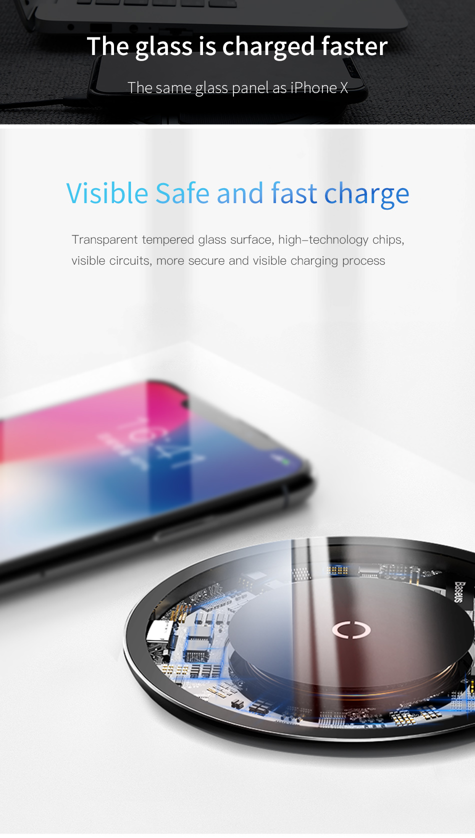 baseus wireless charger for iphone