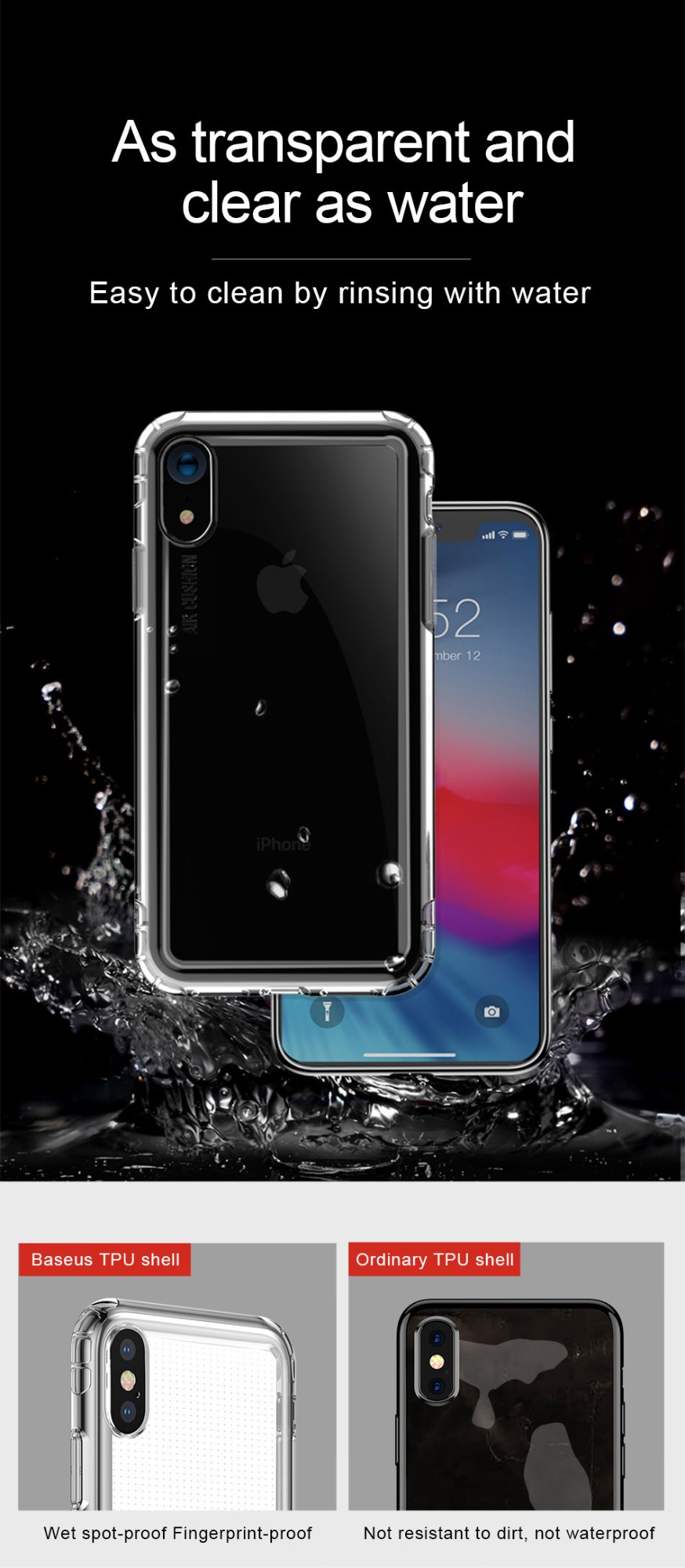 2018 baseus iphone xs case